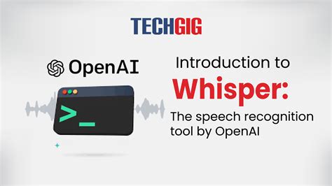 Conoce el mdulo OpenAI Whisper para reconocimiento de voz avanzado con alta precisin usando Python. . Whisper text to speech